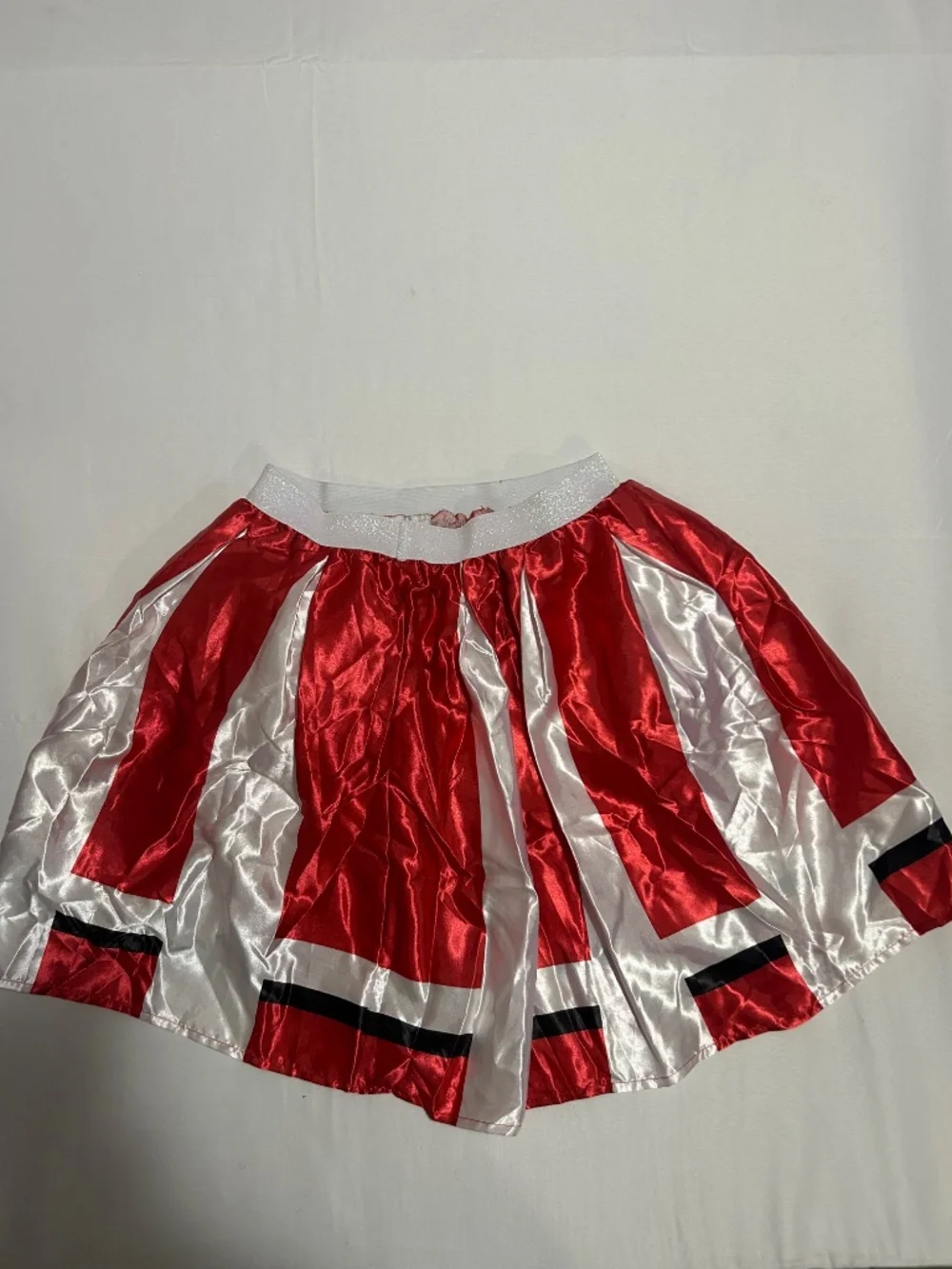 Spooktacular Creations Girls Cheerleader Costume Set Red White Black Large 10-12